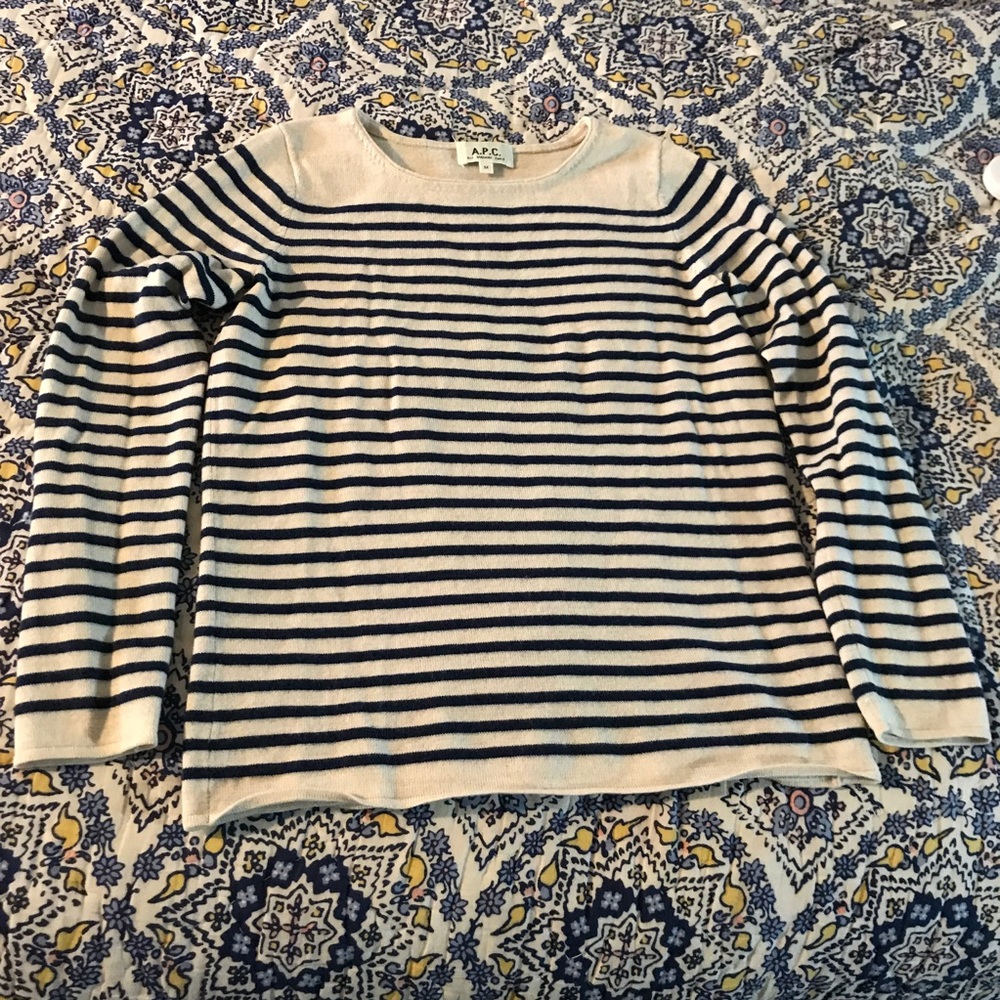 FINAL REDUCTION - A.P.C. Paris sweater